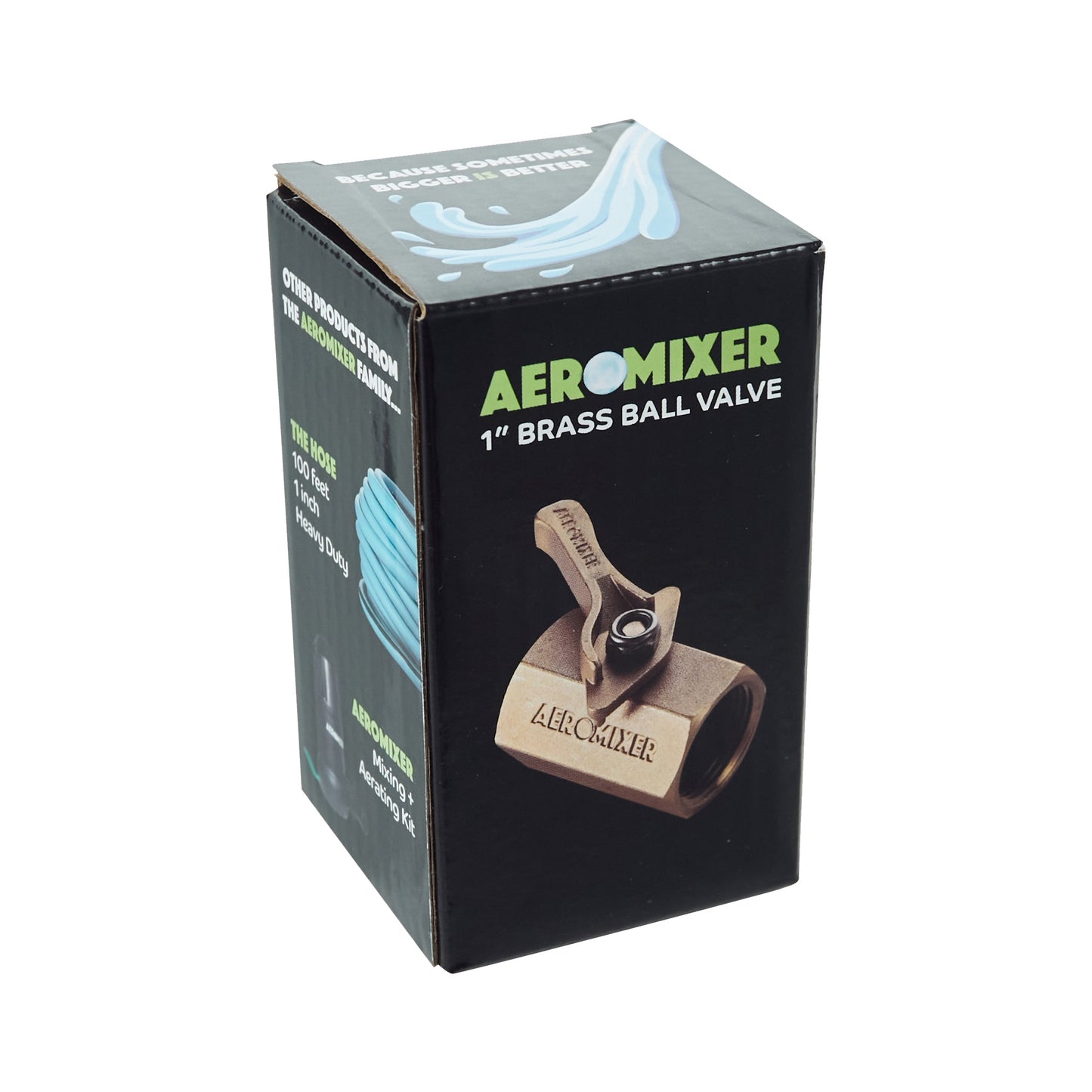 Aeromixer’s 1” Brass Ball Valve