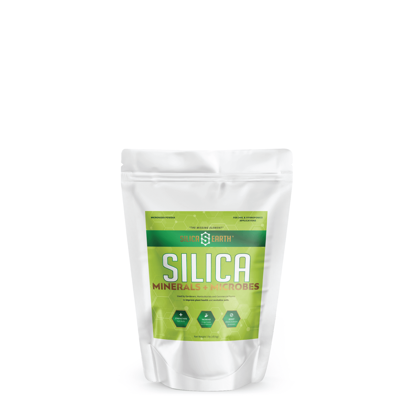 Silica Earth - Volcanic Silica Minerals + Microbes